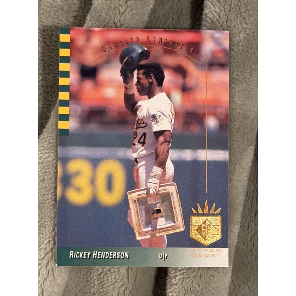 1993 Upper Deck SP - Rickey Henderson #40